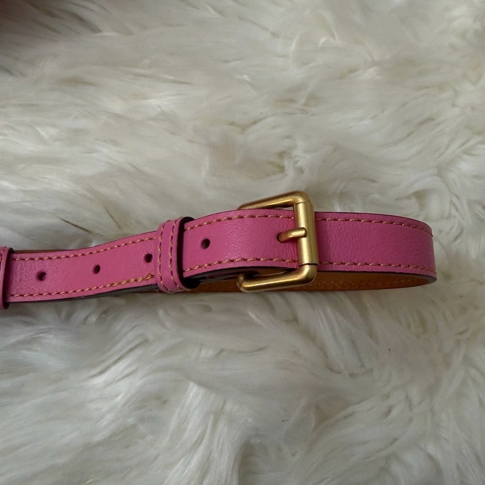 Dooney & Bourke Pink Crossbody Bag with Tassel - Picture 10 of 13